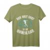 Fußball Der Arzt sagt es ist Unheilbar T-Shirt – Lustiges Geschenk für Fußballfans zum Geburtstag & Weihnachten