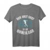 Fußball Der Arzt sagt es ist Unheilbar T-Shirt – Lustiges Geschenk für Fußballfans zum Geburtstag & Weihnachten