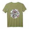 HapOwl T-Shirt mit Blumenmuster und Bullet-Logo – Offizielles Künstler-Merch für Feier & Jubiläum