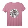 HapOwl T-Shirt mit Blumenmuster und Bullet-Logo – Offizielles Künstler-Merch für Feier & Jubiläum