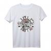 HapOwl T-Shirt mit Blumenmuster und Bullet-Logo – Offizielles Künstler-Merch für Feier & Jubiläum