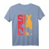 Kinder Astronaut T-Shirt zum 6. Geburtstag mit Raumschiff, Rakete & Planeten – Retro Design für kleine Weltraumfans
