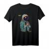 Astronautenanzug Astronaut Helm Jacke Handschuhe Weltraum T-Shirt - Klassisch geschnittenes Weltraum-Design für Raumfahrtfans