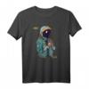 Astronautenanzug Astronaut Helm Jacke Handschuhe Weltraum T-Shirt - Klassisch geschnittenes Weltraum-Design für Raumfahrtfans