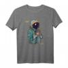 Astronautenanzug Astronaut Helm Jacke Handschuhe Weltraum T-Shirt - Klassisch geschnittenes Weltraum-Design für Raumfahrtfans
