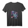 Dabbing Astronaut T-Rex Dinosaurier T-Shirt mit V-Ausschnitt – Perfekt für Dino- und Weltraumfans zu Weihnachten & Geburtstag