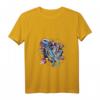 Dabbing Astronaut T-Rex Dinosaurier T-Shirt mit V-Ausschnitt – Perfekt für Dino- und Weltraumfans zu Weihnachten & Geburtstag