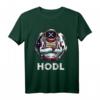 XRP Hodl To The Moon Lustiges Astronauten T-Shirt – Perfektes Geschenk für Krypto- und XRP-Investoren, Fans & Miner