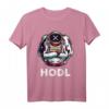 XRP Hodl To The Moon Lustiges Astronauten T-Shirt – Perfektes Geschenk für Krypto- und XRP-Investoren, Fans & Miner
