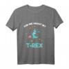 Kinder Ask Me About My T-Rex Weltraum Süß Astronaut Dino T-Shirt – Perfektes Weihnachtsgeschenk für Dino- und Weltraumfans