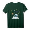 Kinder Astronaut Neo T-Shirt - Klassisch geschnitten, doppelt genähter Saum, perfektes Design für kleine Raumfahrt-Fans