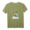 Kinder Astronaut Neo T-Shirt - Klassisch geschnitten, doppelt genähter Saum, perfektes Design für kleine Raumfahrt-Fans