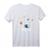 Kinder Astronaut Neo T-Shirt - Klassisch geschnitten, doppelt genähter Saum, perfektes Design für kleine Raumfahrt-Fans
