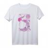 Aesthetic Vaporwave 80s Astronauten Helm T-Shirt mit japanischer Schrift - Retro-Design für Fans von Glitch, Anime, Manga und Synthwave Szene