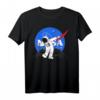 NASA Astronaut Dab On The Moon Graphic T-Shirt - Offiziell lizenzierte NASA Bekleidung für Raumfahrtfans