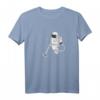 Astronaut T-Shirt mit Staubsauger Motiv – Lustiges Geschenk für Hausmeister, Putzpersonal & Sterne-Liebhaber zu Weihnachten, Geburtstag & mehr