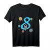 Kinder Astronaut Shirt zum 8. Geburtstag - Weltraum Design für Jungen & Mädchen, tolles Geschenk für kleine Raumfahrt-Fans