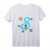 Kinder Astronaut Shirt zum 8. Geburtstag - Weltraum Design für Jungen & Mädchen, tolles Geschenk für kleine Raumfahrt-Fans