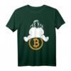 Bitcoin BTC Crypto Logo Astronaut To The Moon T-Shirt – Perfektes Geschenk für Krypto Trader, Miner & Blockchain Fans