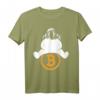 Bitcoin BTC Crypto Logo Astronaut To The Moon T-Shirt – Perfektes Geschenk für Krypto Trader, Miner & Blockchain Fans
