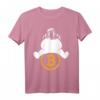 Bitcoin BTC Crypto Logo Astronaut To The Moon T-Shirt – Perfektes Geschenk für Krypto Trader, Miner & Blockchain Fans