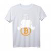 Bitcoin BTC Crypto Logo Astronaut To The Moon T-Shirt – Perfektes Geschenk für Krypto Trader, Miner & Blockchain Fans