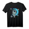 Mond Weltraum Geschenk Space Astronauten T-Shirt - Perfektes Geschenk für Raumfahrtliebhaber, Astronomie Nerds & Science-Fiction Fans zu Weihnachten & Geburtstag