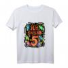 Kinder 5. Geburtstag Jungen Rakete Astronaut Weltraum T-Shirt – Lustiges Geburtstagsdesign für kleine Astronauten
