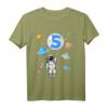 Kinder Astronaut T-Shirt zum 5. Geburtstag – Weltraum Outfits für Jungen & Mädchen, perfekte Geschenkidee für kleine Raumfahrer