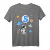 Kinder Astronaut T-Shirt zum 5. Geburtstag – Weltraum Outfits für Jungen & Mädchen, perfekte Geschenkidee für kleine Raumfahrer