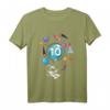Kinder Astronaut T-Shirt für 10 Jahre - Raumfahrt & Weltraum Geburtstagsparty Outfit für Jungen & Mädchen