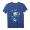 Kinder Astronaut T-Shirt für 10 Jahre - Raumfahrt & Weltraum Geburtstagsparty Outfit für Jungen & Mädchen