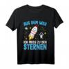 Kinder Weltraum T-Shirt mit Astronauten, Rakete & Planeten – Perfekt als Weltall Shirt für kleine Astronauten