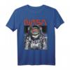 NASA Astronaut Helmet Rainbow Reflect Logo T-Shirt - Offiziell Lizenzierte NASA Kleidung für Raumfahrtfans