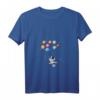 Damen Planeten Astronauten T-Shirt mit V-Ausschnitt – Perfektes Geschenk für Raumfahrt- und Astronomie-Fans zu Weihnachten & Geburtstag