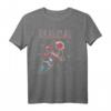NASA Neon Astronaut Cowboy In Space Graphic T-Shirt - Officially Licensed Space Design für NASA Fans und Raumfahrtliebhaber