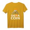 SHIB Shiba Coin Shirt - Kryptowährung Shiba Inu Astronaut T-Shirt für Krypto-Fans, Dogecoin & Bitcoin