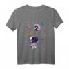 Kinder Astronaut T-Shirt zum 2. Geburtstag - Weltraum Outfit für Jungen & Mädchen, das perfekte Geschenk für den kleinen Raumfahrt-Fan