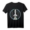 Weltraum Spaceshuttle Rakete Astronaut T-Shirt - Perfektes Geschenk für kleine Raumfahrer, Astronauten und Weltraum-Enthusiasten