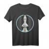Weltraum Spaceshuttle Rakete Astronaut T-Shirt - Perfektes Geschenk für kleine Raumfahrer, Astronauten und Weltraum-Enthusiasten