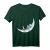 Astronaut von Campfire auf Halbmond - Astronomie-Fan T-Shirt, Perfekt für Sternenbeobachtung, Planetarium & Science-Fiction Fans
