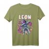 Kinder Leon Astronaut Raumfahrt Weltraum Geburtstag Jungen T-Shirt - Perfektes Geschenk für Schulanfang, Geburtstag & Weihnachten