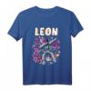 Kinder Leon Astronaut Raumfahrt Weltraum Geburtstag Jungen T-Shirt - Perfektes Geschenk für Schulanfang, Geburtstag & Weihnachten