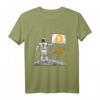 Bitcoin T-Shirt Astronaut To The Moon Blockchain – Perfektes Geschenk für Krypto-Fans, Miner & Trader zu Geburtstag, Ostern & Weihnachten