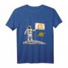Bitcoin T-Shirt Astronaut To The Moon Blockchain – Perfektes Geschenk für Krypto-Fans, Miner & Trader zu Geburtstag, Ostern & Weihnachten