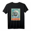 Sowjetunion UdSSR Laika Astronaut T-Shirt mit Propaganda-Design - Vintage Raumfahrt & Hundemotiv, lustiges Geschenk für Raumfahrtfans