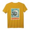 Sowjetunion UdSSR Laika Astronaut T-Shirt mit Propaganda-Design - Vintage Raumfahrt & Hundemotiv, lustiges Geschenk für Raumfahrtfans