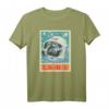 Sowjetunion UdSSR Laika Astronaut T-Shirt mit Propaganda-Design - Vintage Raumfahrt & Hundemotiv, lustiges Geschenk für Raumfahrtfans
