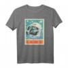 Sowjetunion UdSSR Laika Astronaut T-Shirt mit Propaganda-Design - Vintage Raumfahrt & Hundemotiv, lustiges Geschenk für Raumfahrtfans