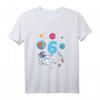 Kinder Astronaut T-Shirt zum 6. Geburtstag - Weltraum Outfit für Jungen & Mädchen, Lustiges Raumschiff Geschenk für Kinderparty & Kindergarten